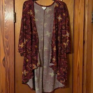 Tribal print Lularoe Lindsey